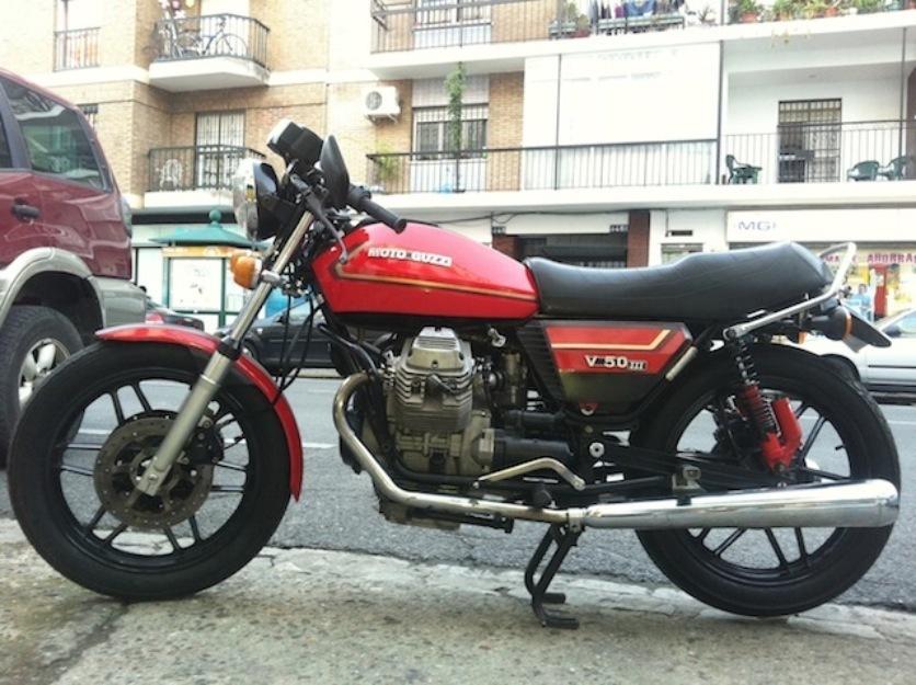 Moto Guzzi V50III en muy buenas condiciones y al día