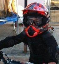 accesorios moto niño , casco , gafas y chaleco
