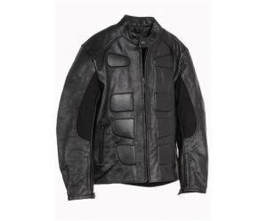 CHAQUETA DE CUERO ABDOMINAL BLACK A