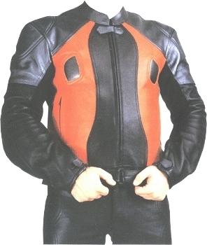 CHAQUETA DE CUERO PARA MOTO UNISEX  (MOTORBIKE JACKET)