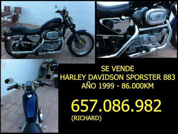 Vendo Harley Davidson Sporster 883