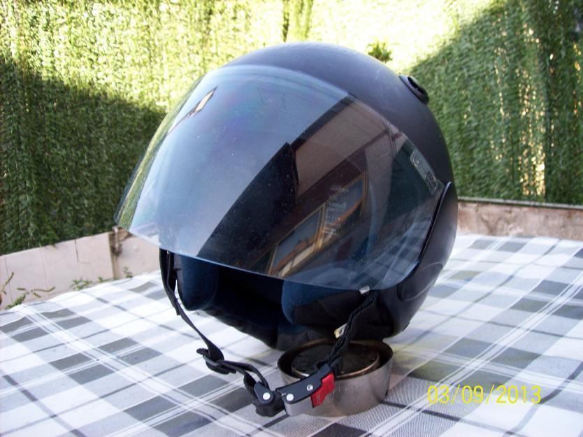 casco moto semi- integral