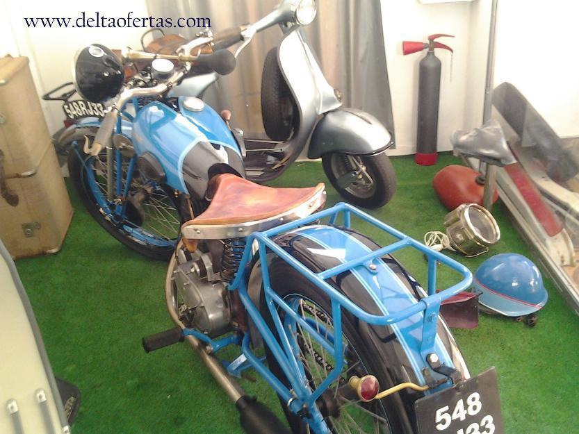 Moto de epoca restaurada peugeot 107 350 cc  año 1930